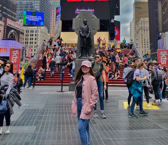 Angela in New York City