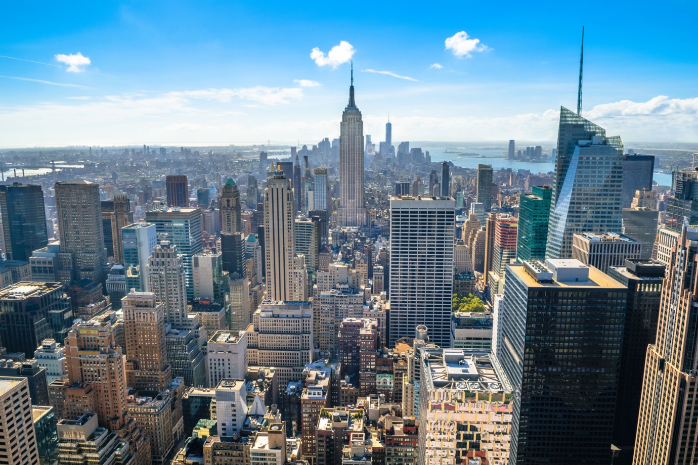 New York City skyline from Top of the Rock