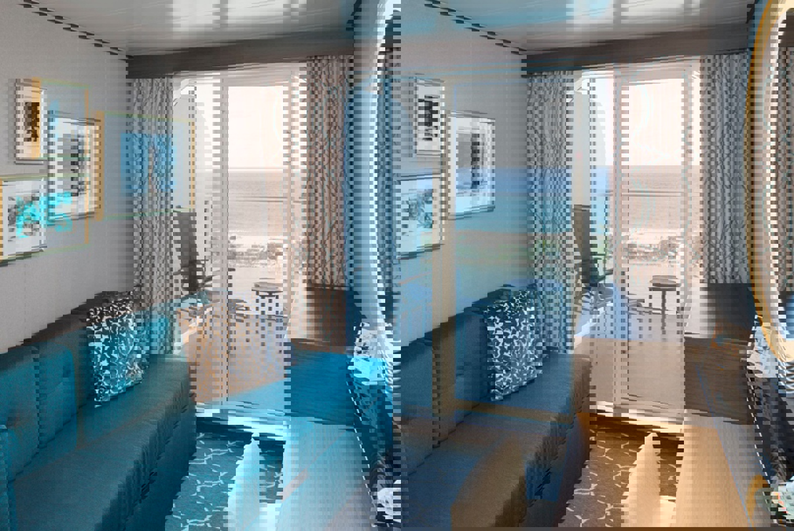 Spacious Ocean View Balcony