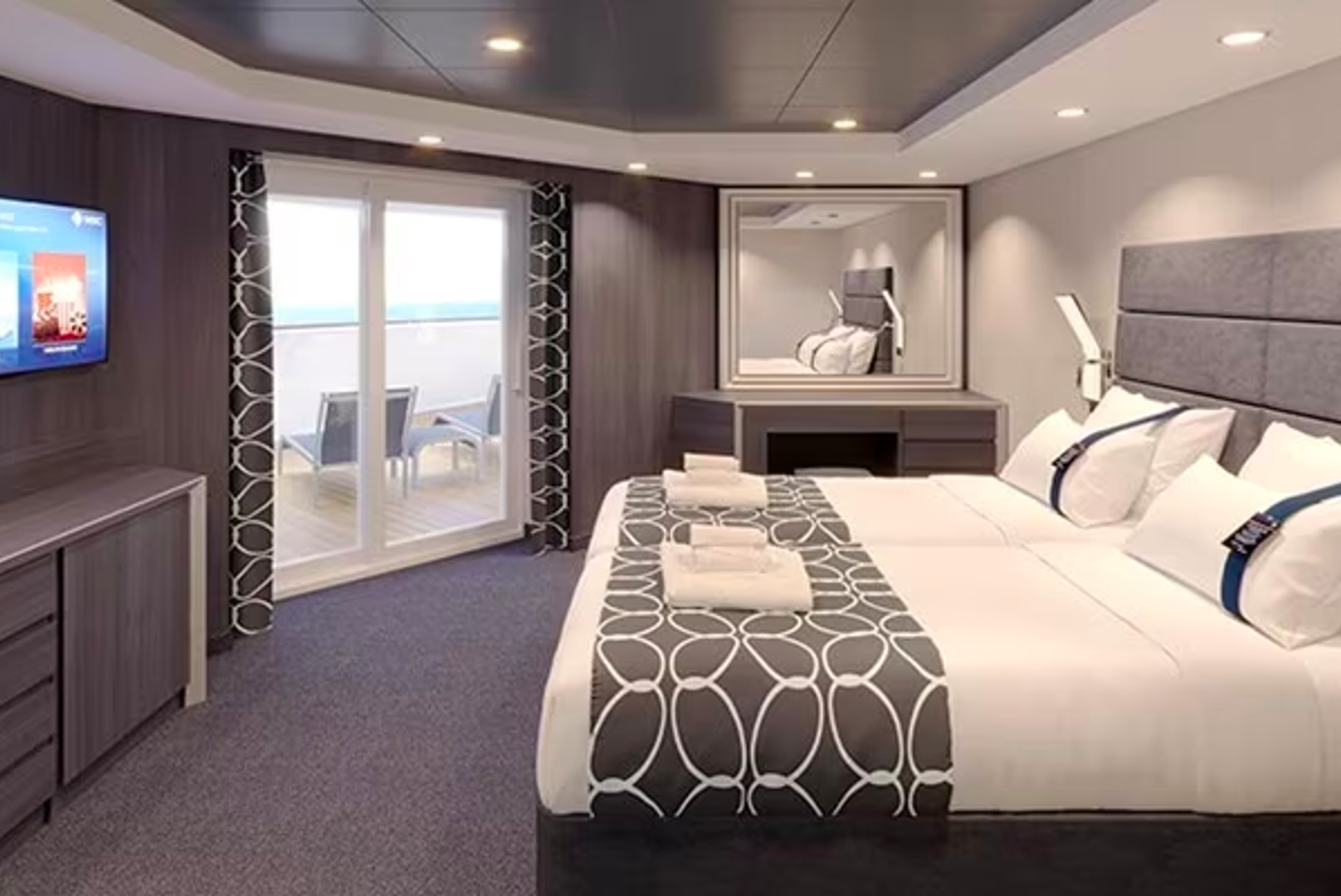 MSC Yacht Club Royal Suite with Whirlpool Bath
