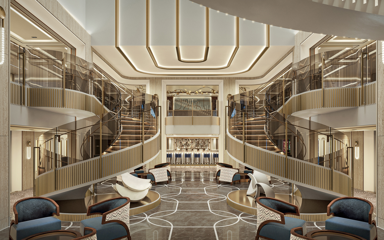 Regent Seven Seas Cruises, Seven Seas Prestige, Atrium 1.jpg