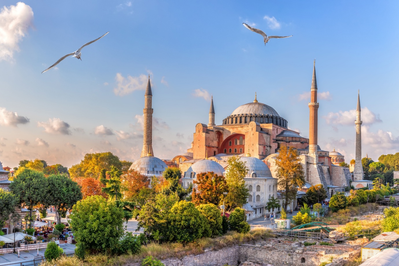 Stunning Facade of the Hagia Sophia