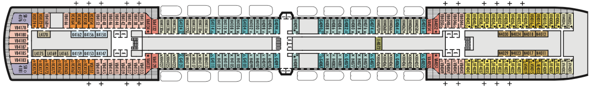 Deck 4 - Upper Promenade