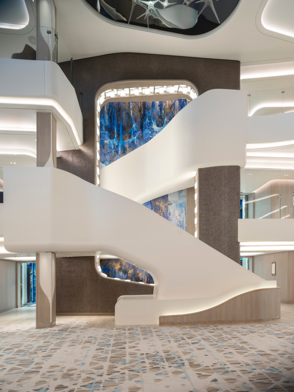 NCL Prima Atrium Stairs