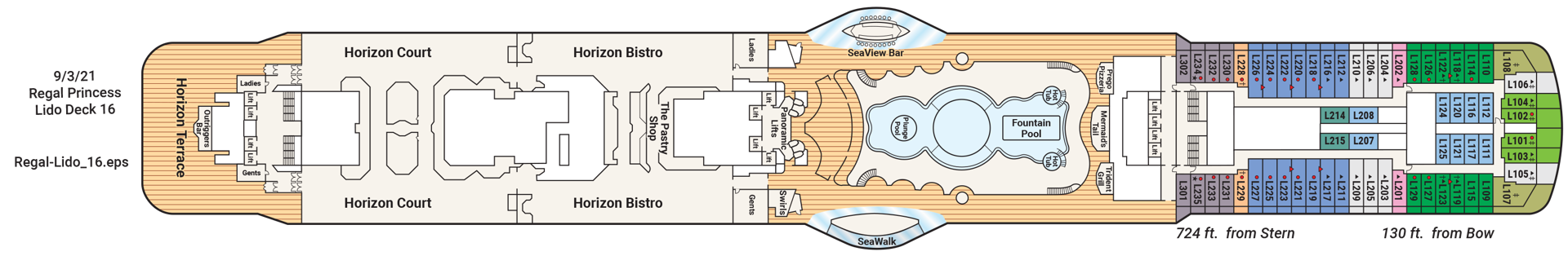 Deck 16 - Lido