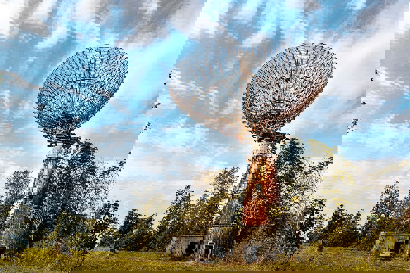 Abandoned US satellite tracking station 