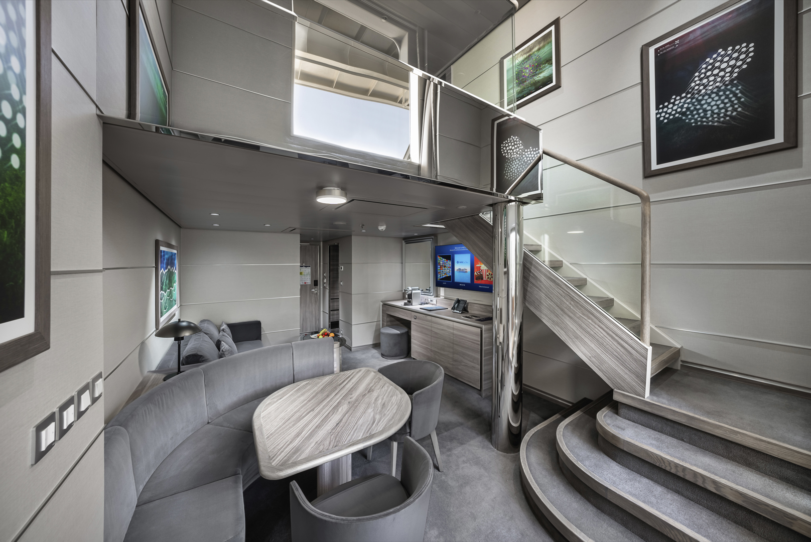 MSC Yacht Club Duplex Suite with Whirlpool