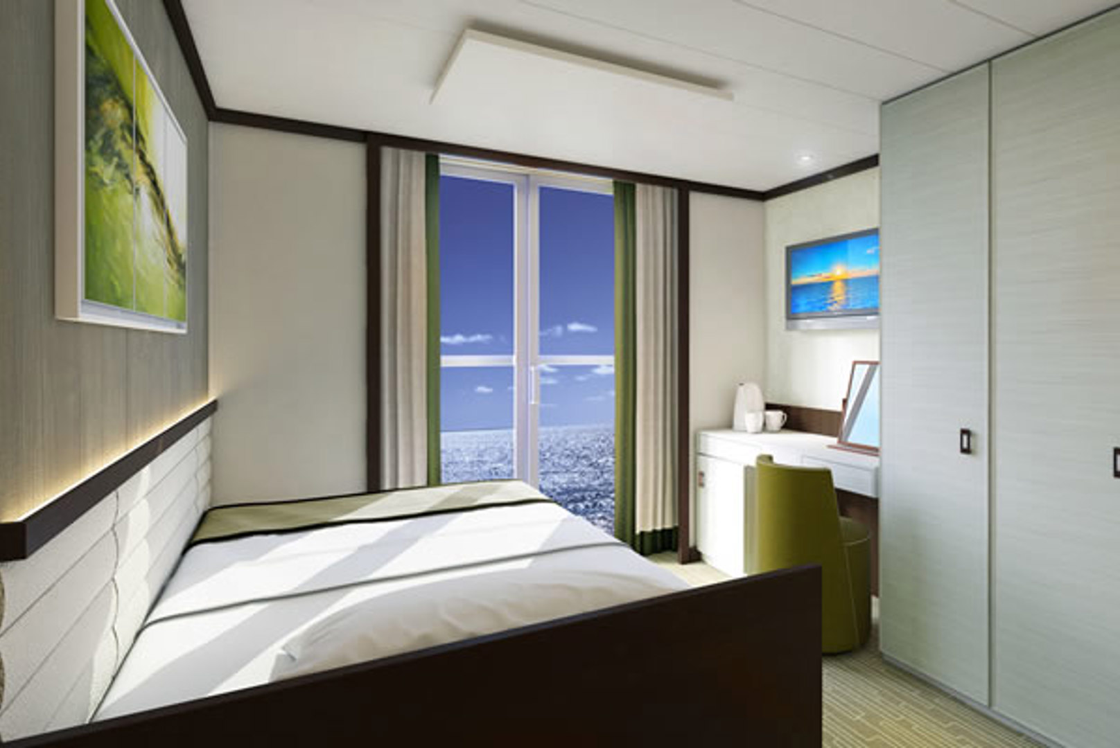 Single Balcony Cabins