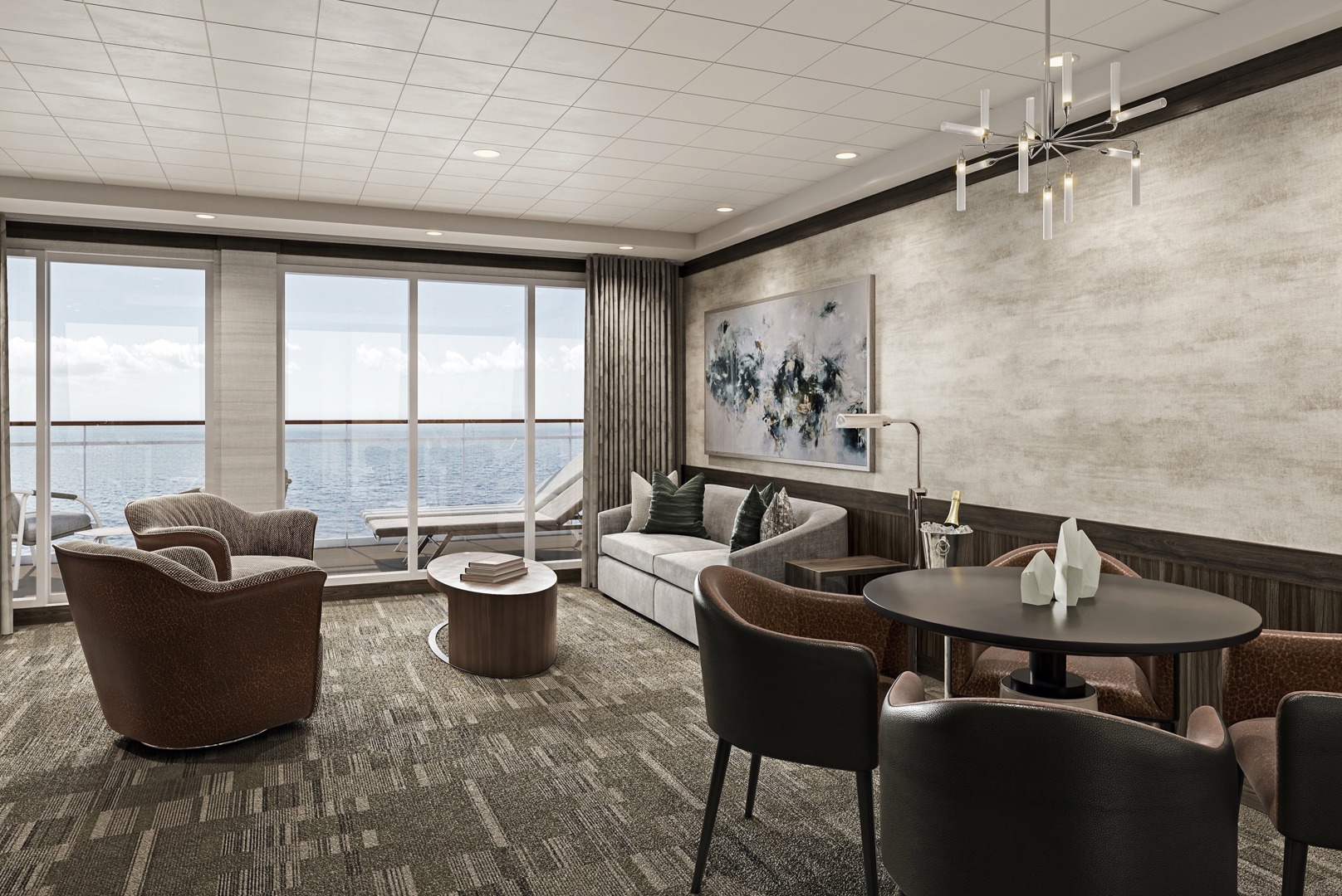 The Haven Deluxe Owner's Suite with Large Balcony