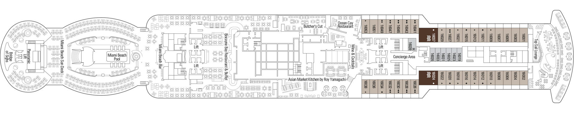 Deck 16 - Miami Beach