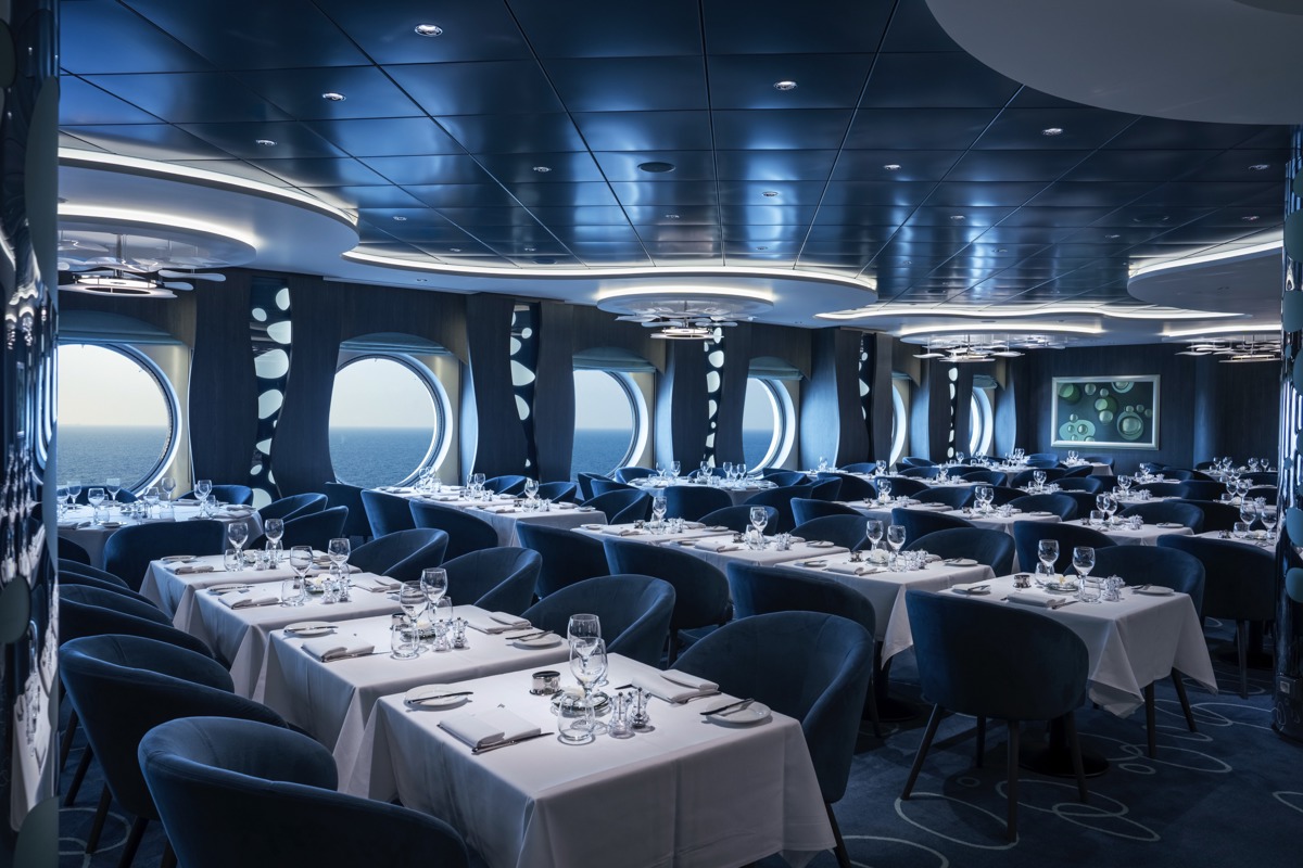 Msc Cruises Msc World Asia Bubbles Restaurant 4 ©Msc Rights