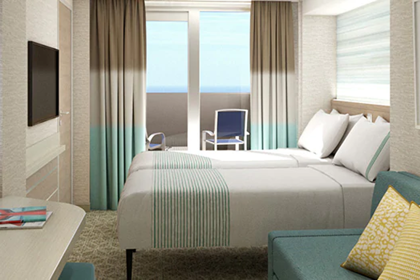 Cloud 9 Spa Forward-View Extended Balcony