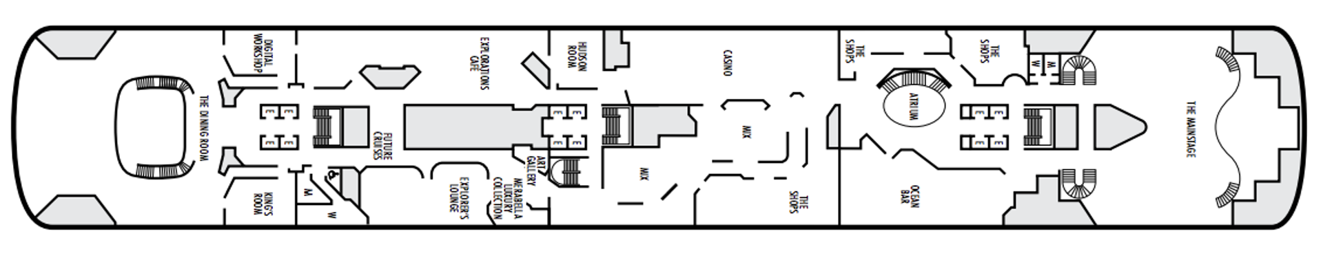 Deck 5 - Upper Promenade