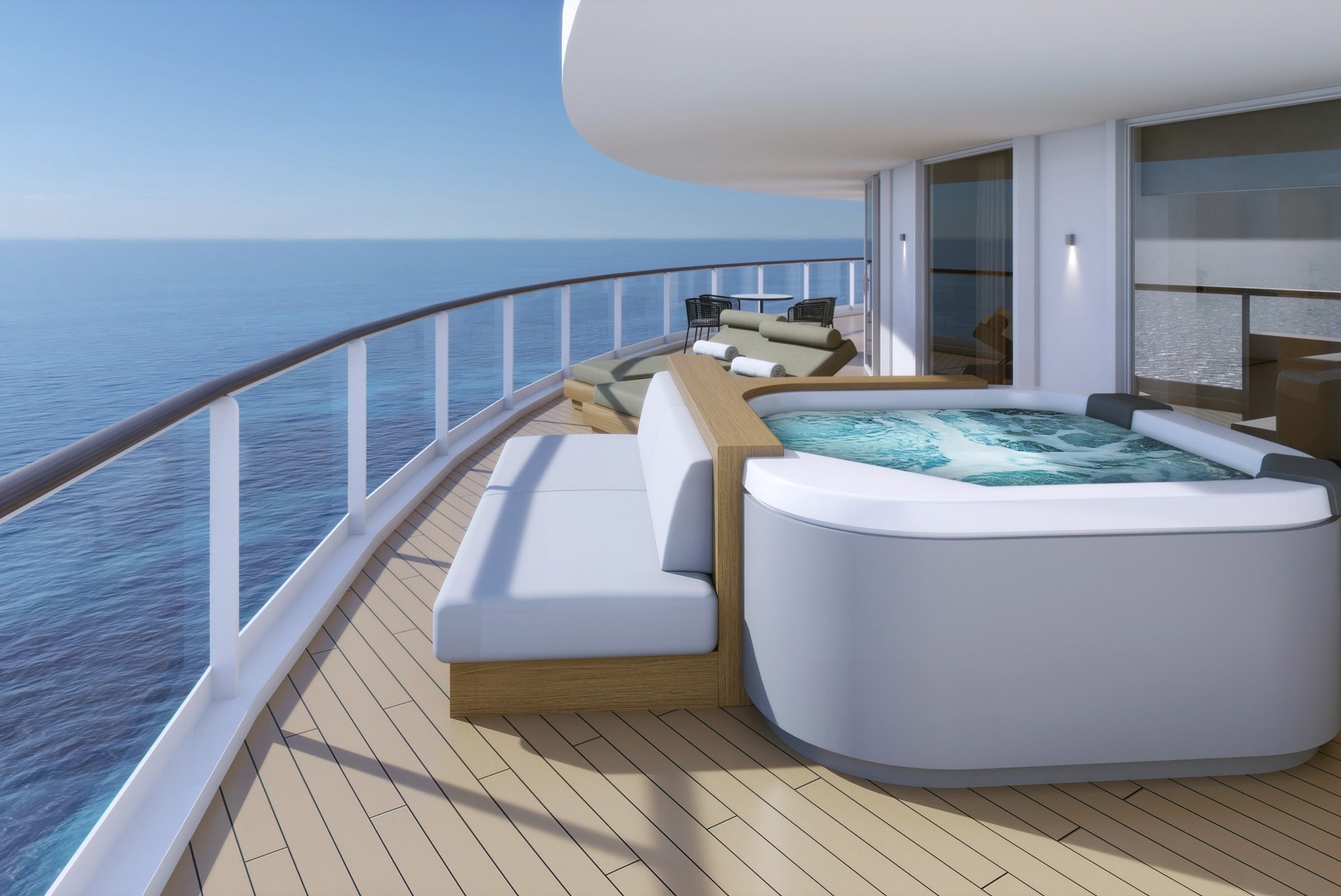 The Haven Aft-Facing Penthouse with Large Balcony