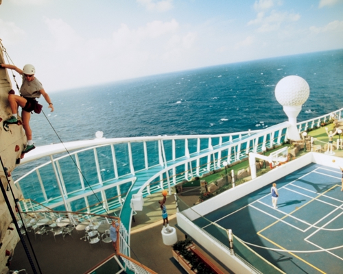 Royal Caribbean International Voyager of the Seas Exterior Rock Climbing Wall 6.jpg