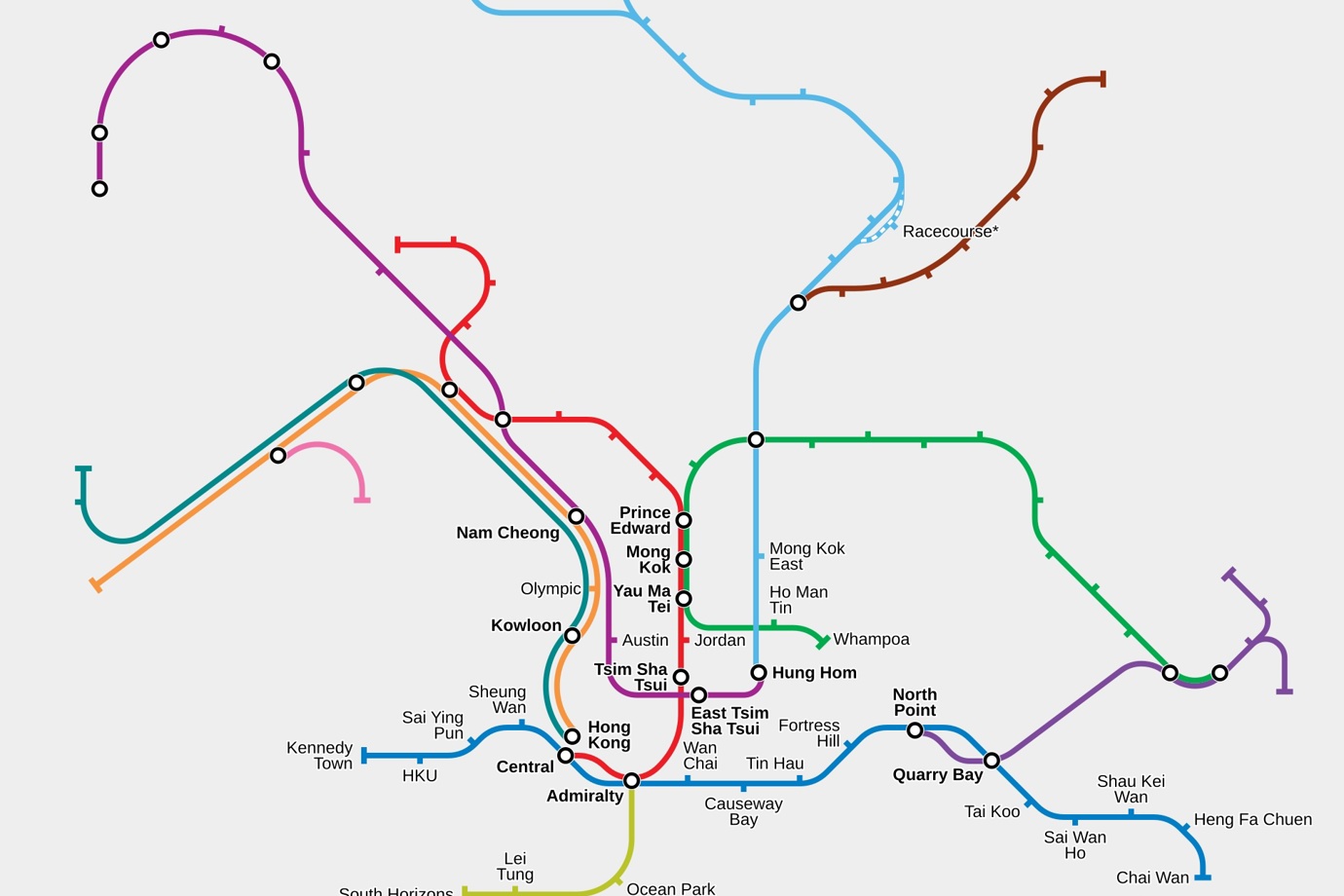 MTR Map