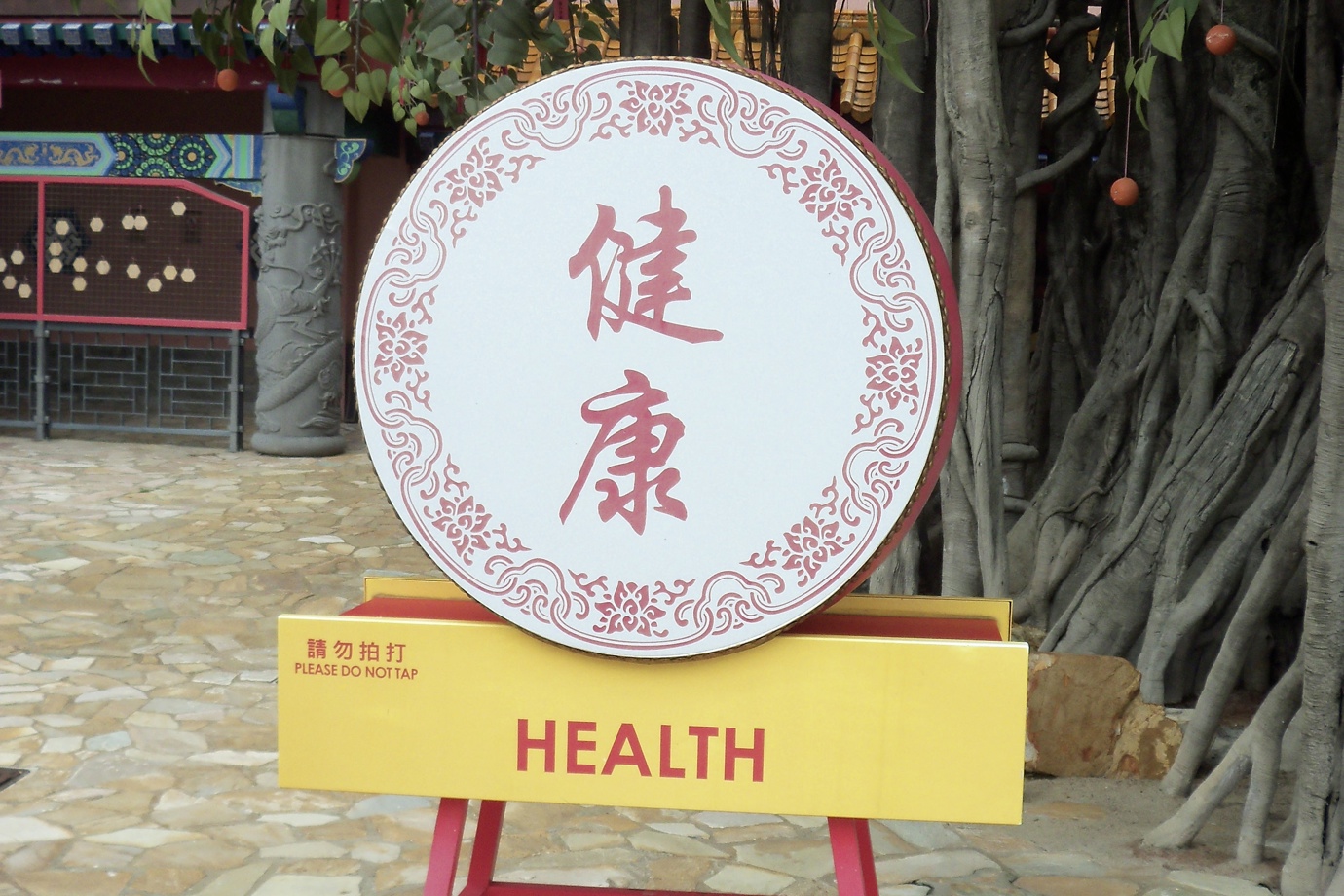 Health Blessing Drum
