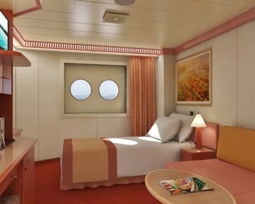 Carnival Cruise Line Carnival Freedom Interior UpperLower Porthole.jpg