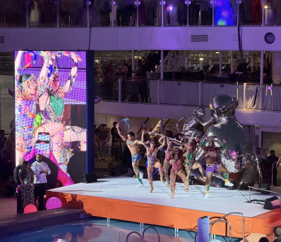 Celebrity Xcel Christening Ceremony