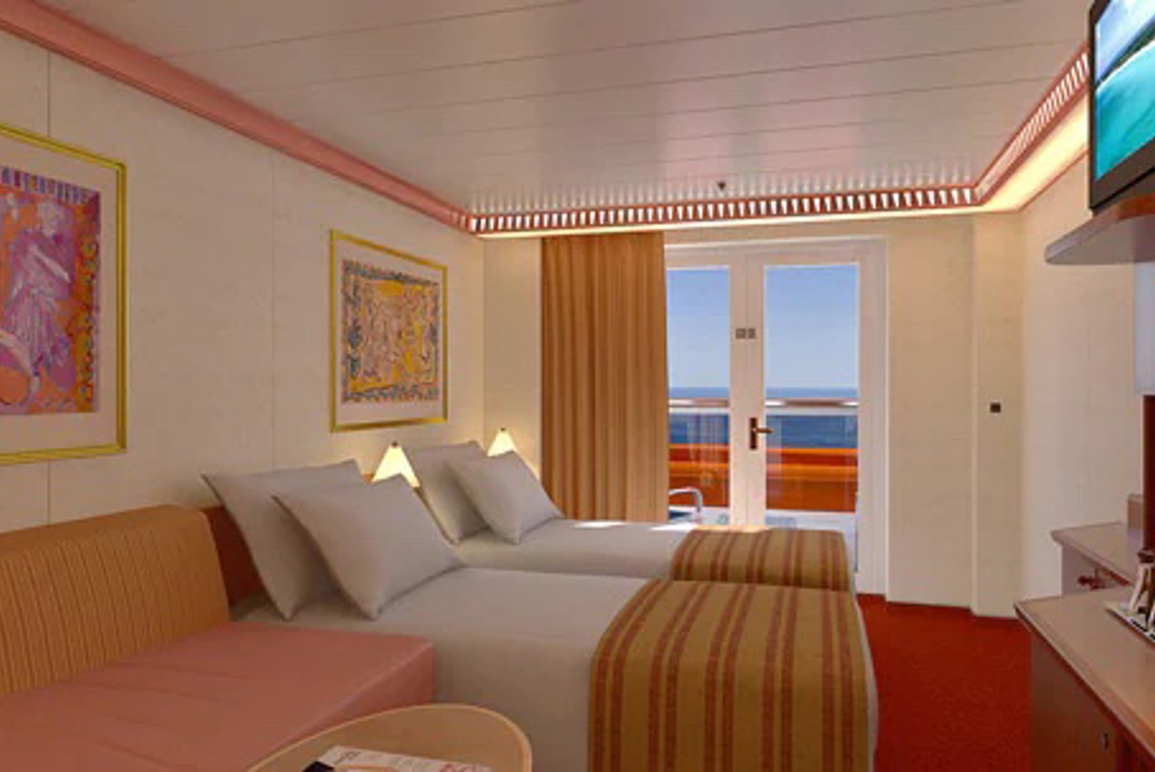 Balcony (Obstructed View)