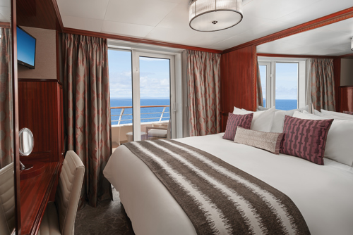 Aft-Facing Penthouse with Master Bedroom & Large Balcony