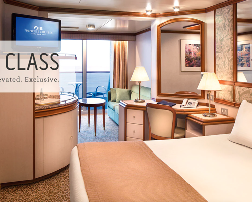 Princess Cruises Caribbean Princess Club Class Mini Suite.png