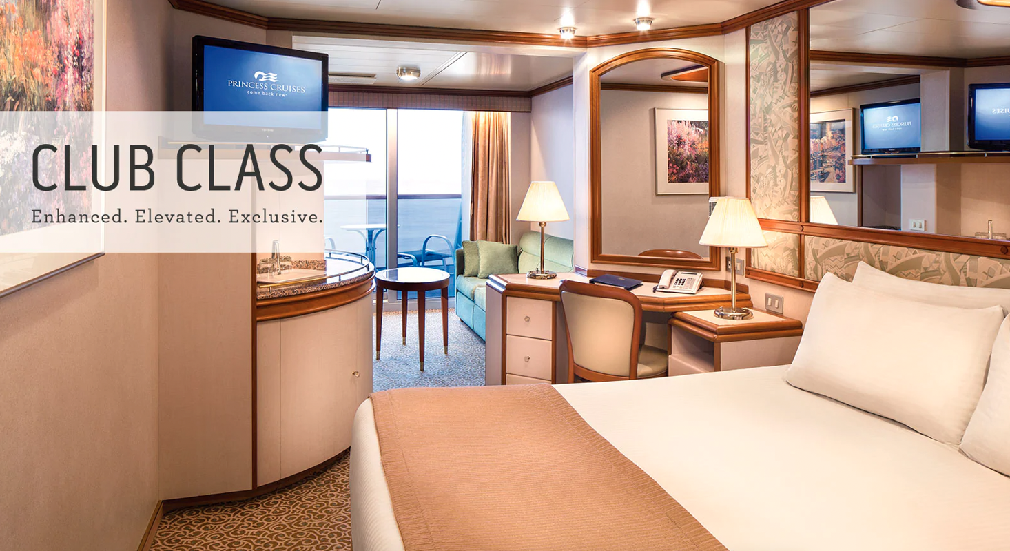 Princess Cruises Caribbean Princess Club Class Mini Suite.png