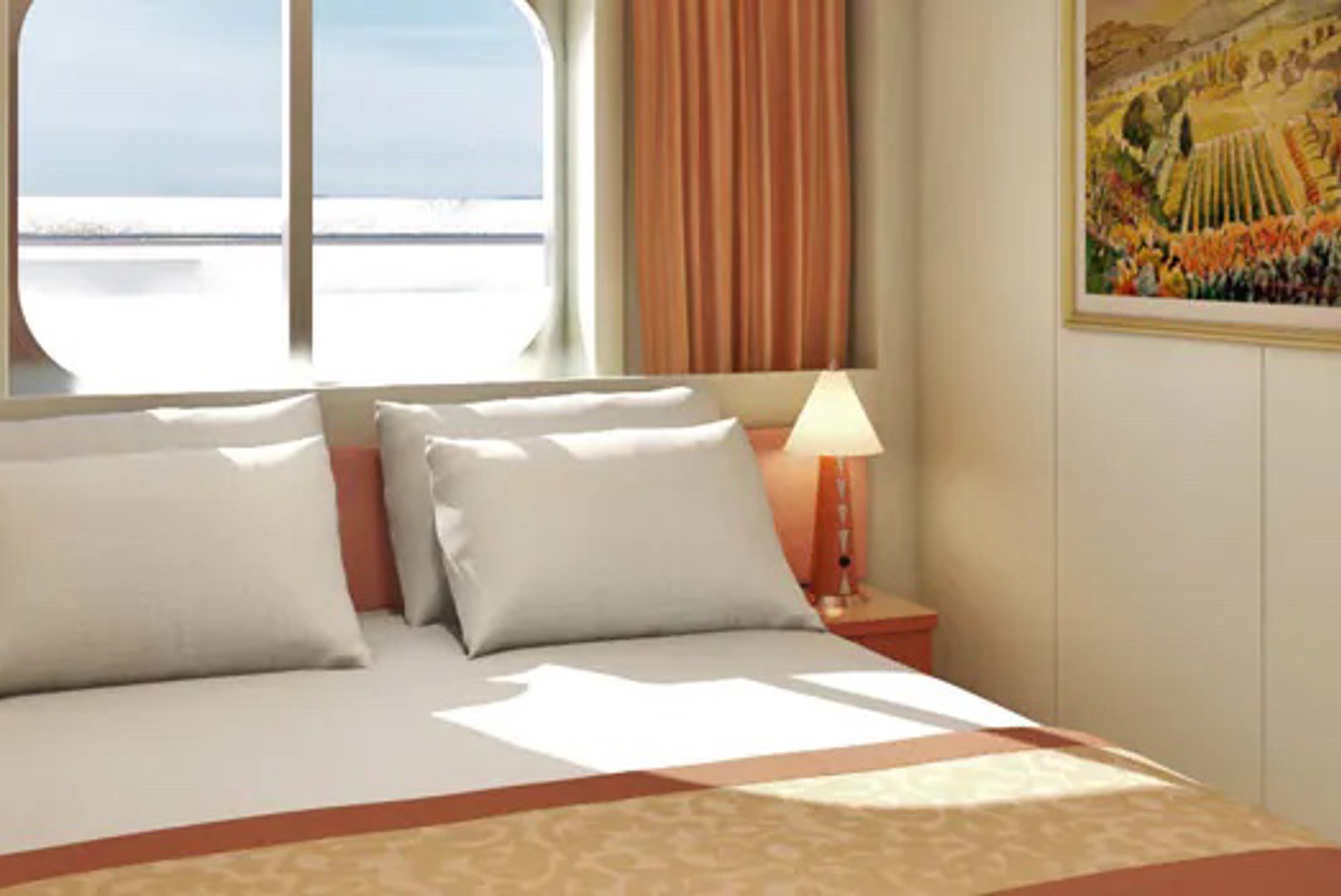 Interior with Picture Window (Walkway View)