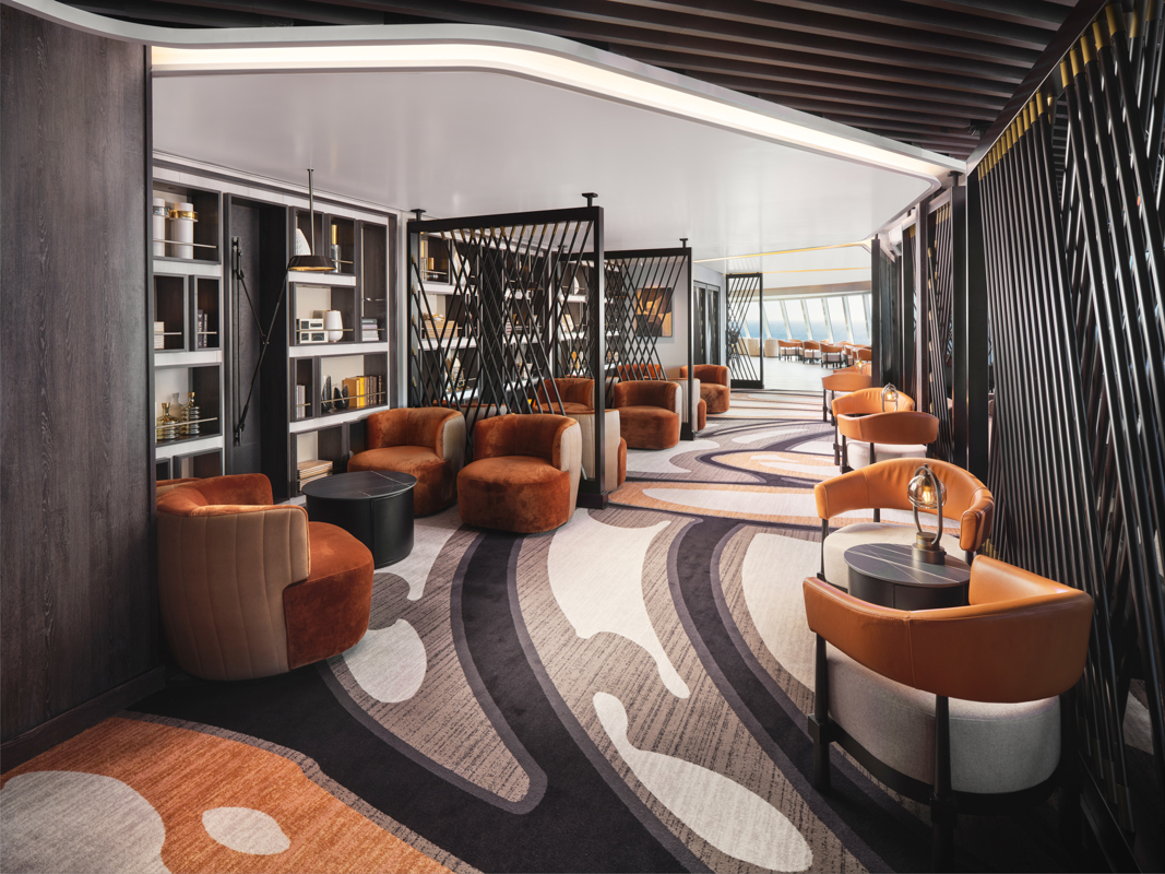 NCL Prima Observation Lounge Library