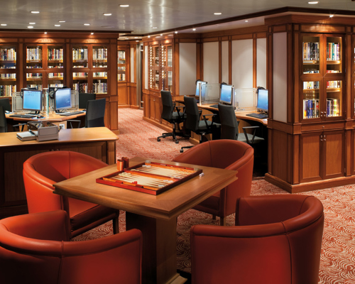 Silversea - Silver Spirit - Accommodation - Library.jpg