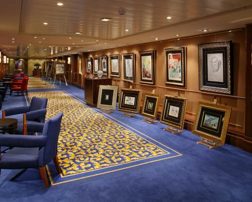 Cunard Line Queen Mary 2 Art Gallery 1.JPG