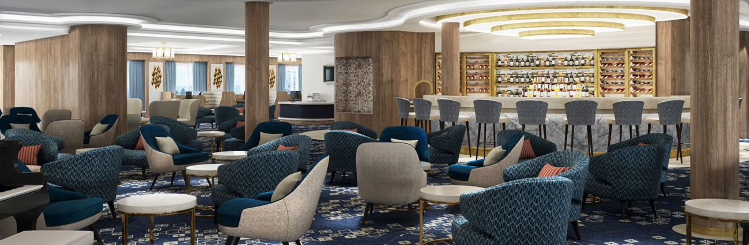 Norwegian Cruise Line Norwegian Encore Atrium Bar.jpg