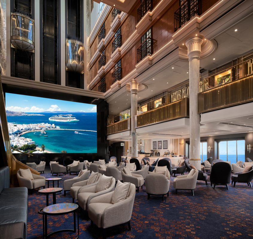 NCL Spirit Atrium