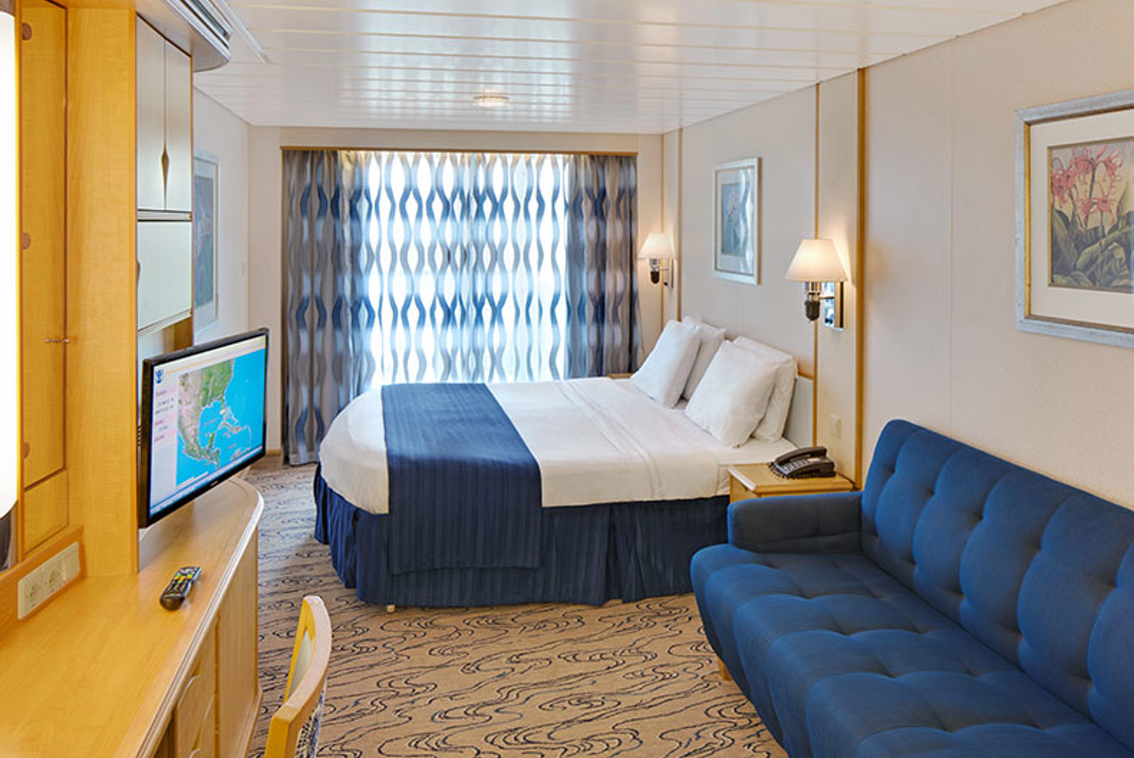 Connecting Ocean View Balcony