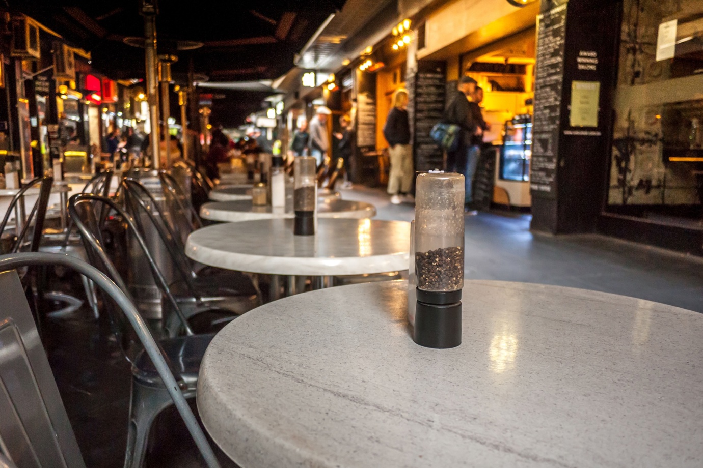Outdoor café, Degraves Street
