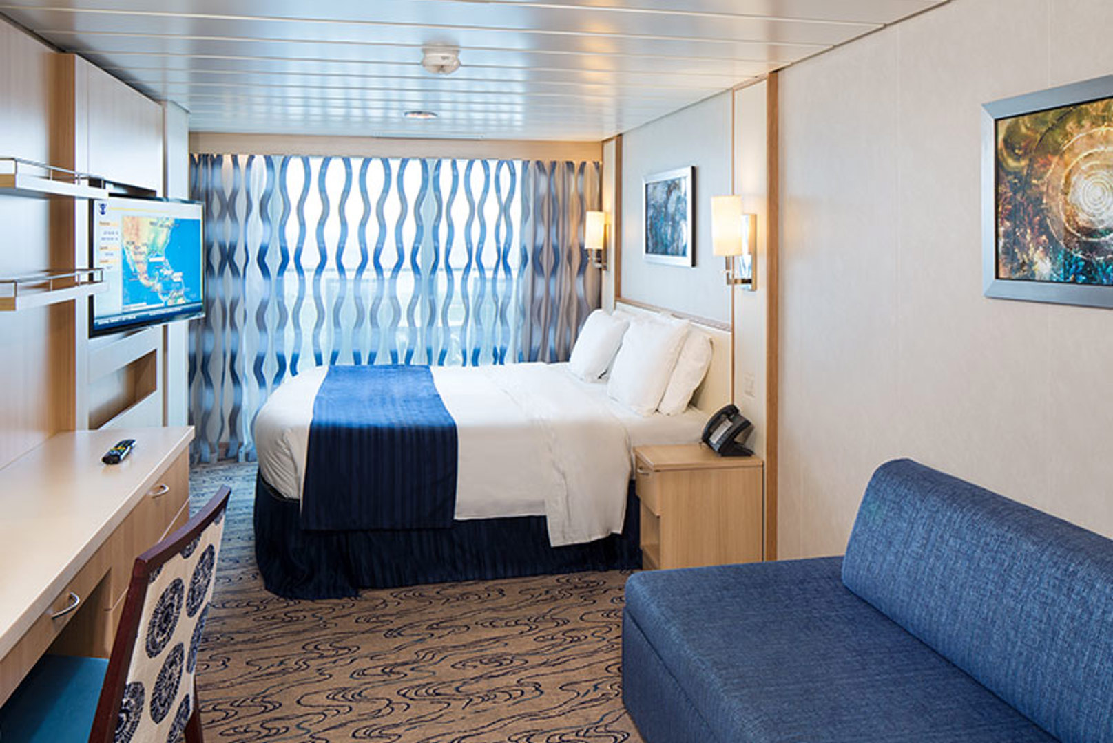 Connecting Ocean View Balcony