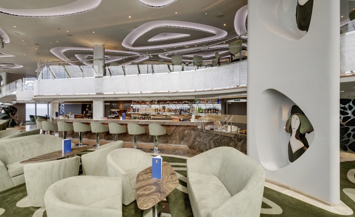 MSC Yacht Club Top Sail Lounge