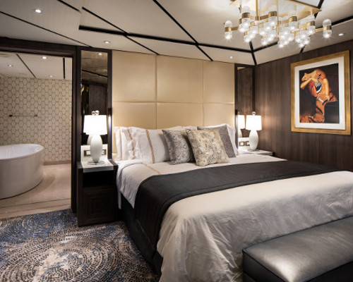 Holland America Nieuw Statendam Pinacle Suite Bedroom.jpg