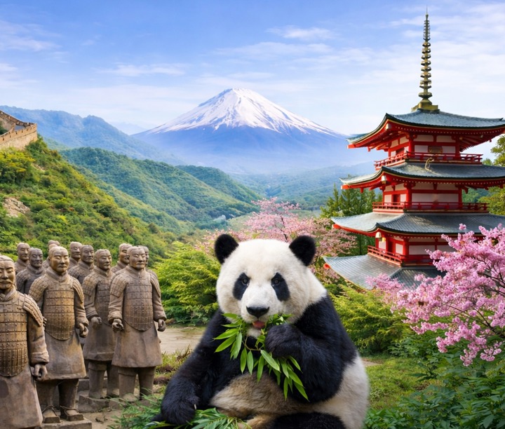 China's Ancient Empires to Japan's Cultural Charms: Pandas, Pagodas & Palaces