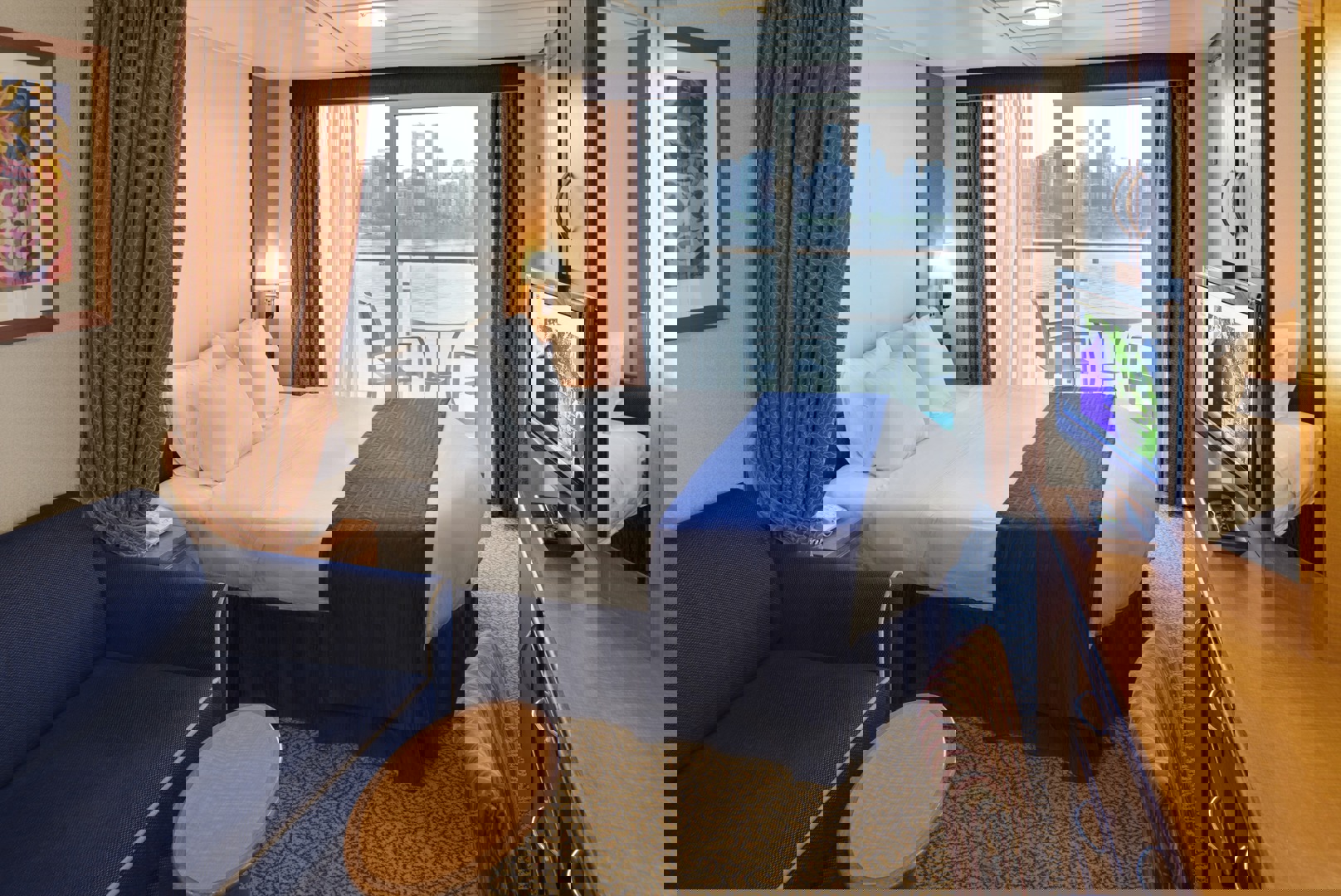 Connecting Ocean View Balcony