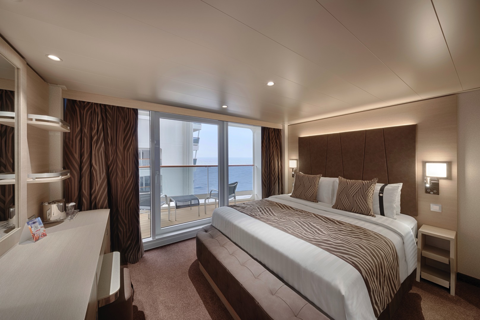 Deluxe Balcony with Promenade & Ocean View