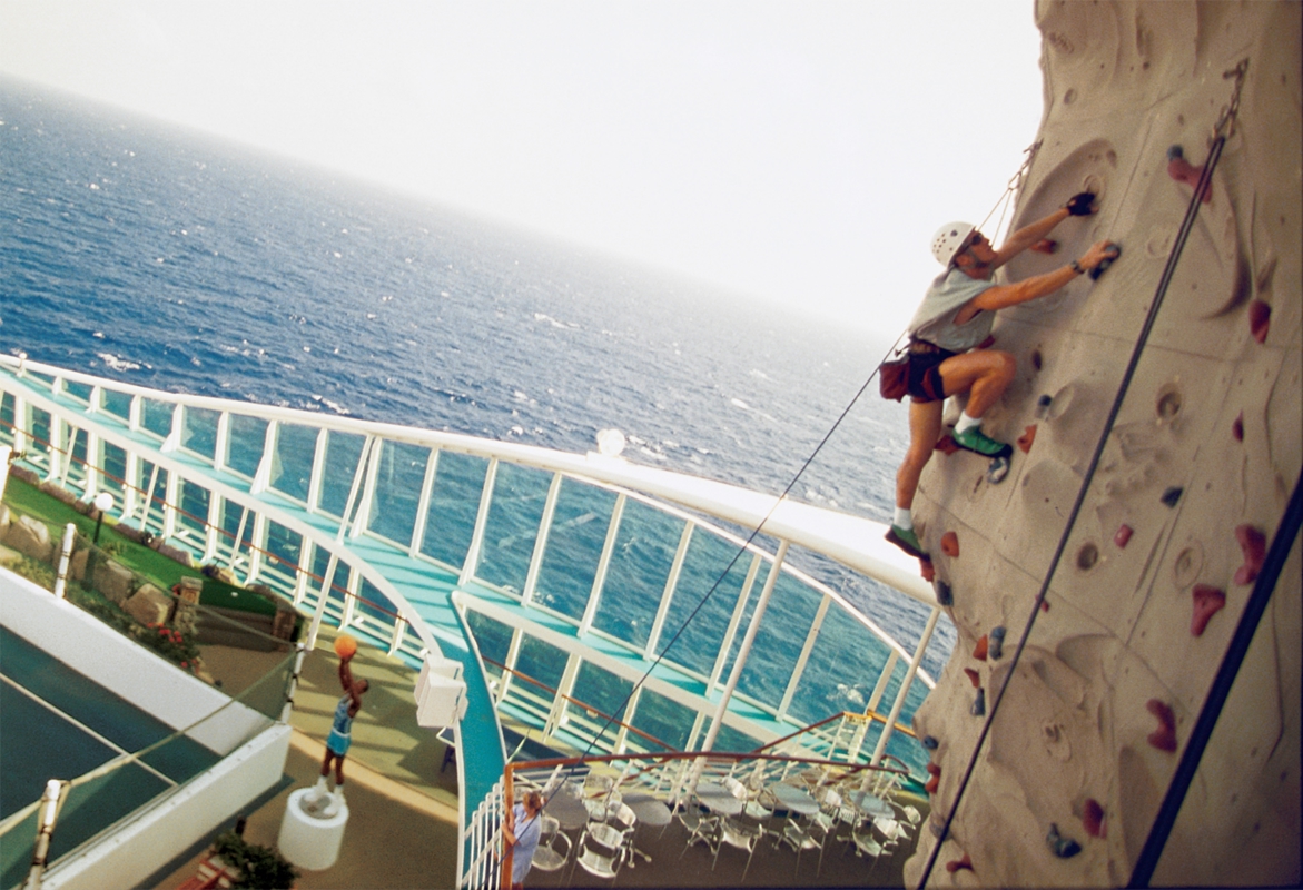 Royal Caribbean International Voyager of the Seas Exterior Rock Climbing Wall 3.jpg