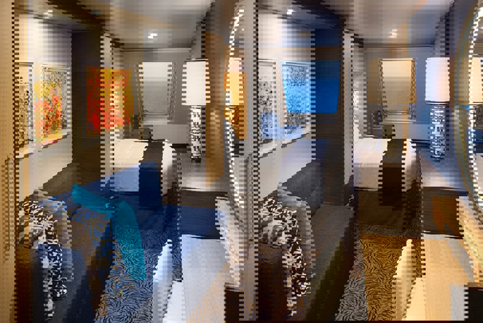 Spacious Ocean View Balcony