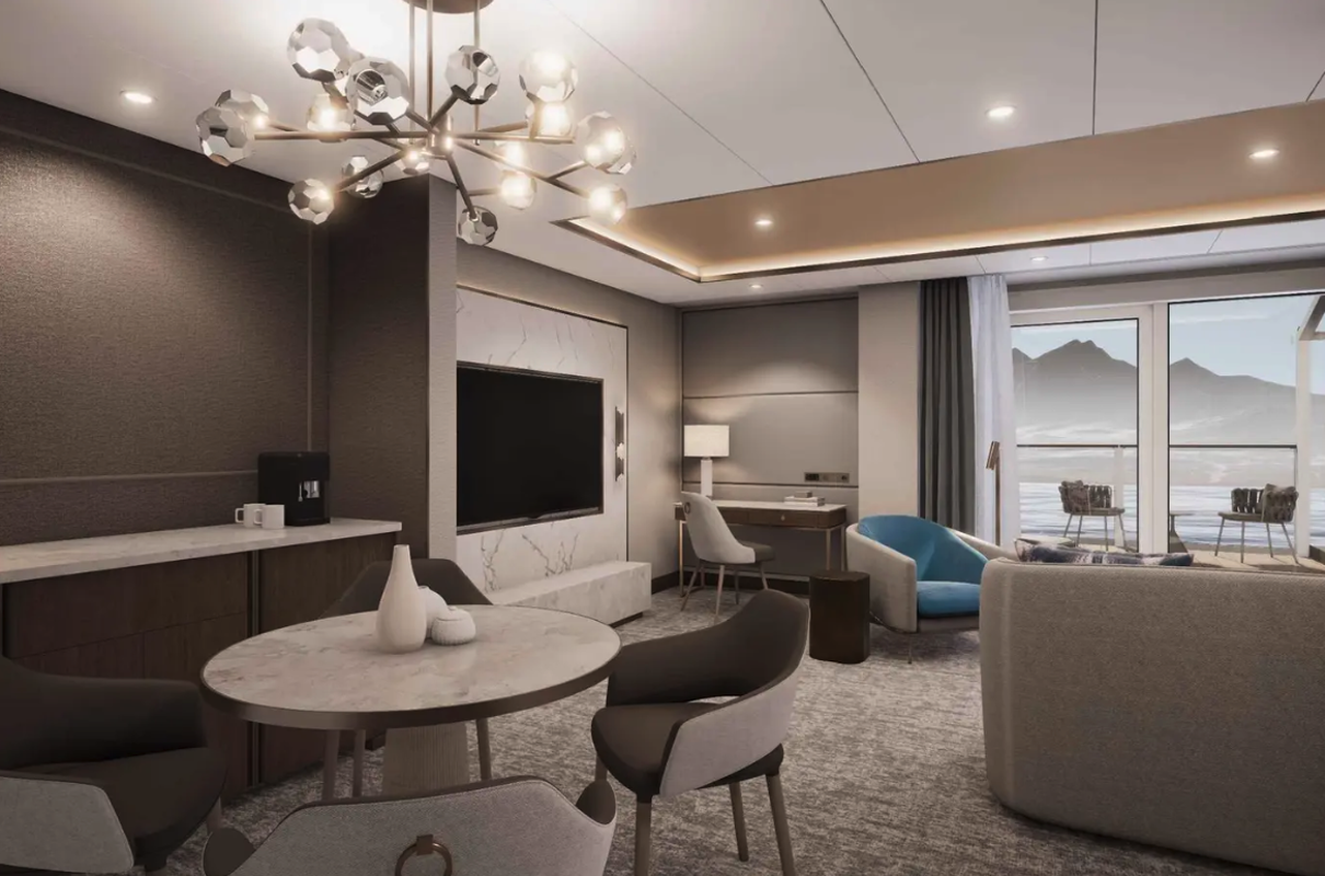 Silversea, Silver Endeavour Signature Suite 3.png