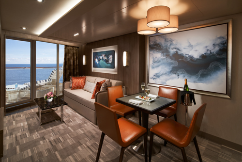 The Haven Aft-Facing Penthouse with Balcony