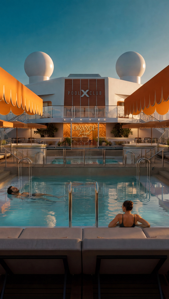 Redesigned Celebrity Pool Club