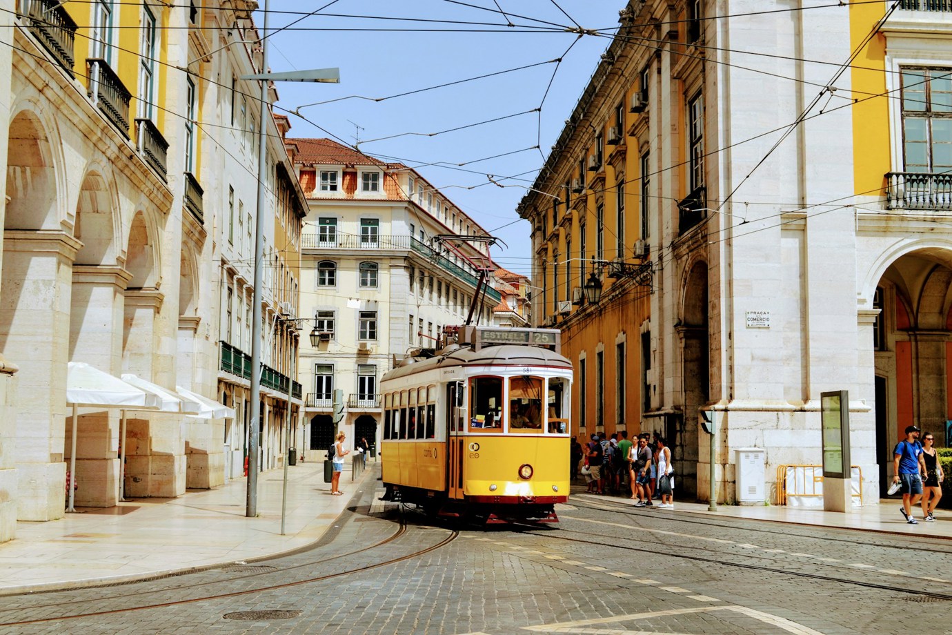 Famous Yellow Tram