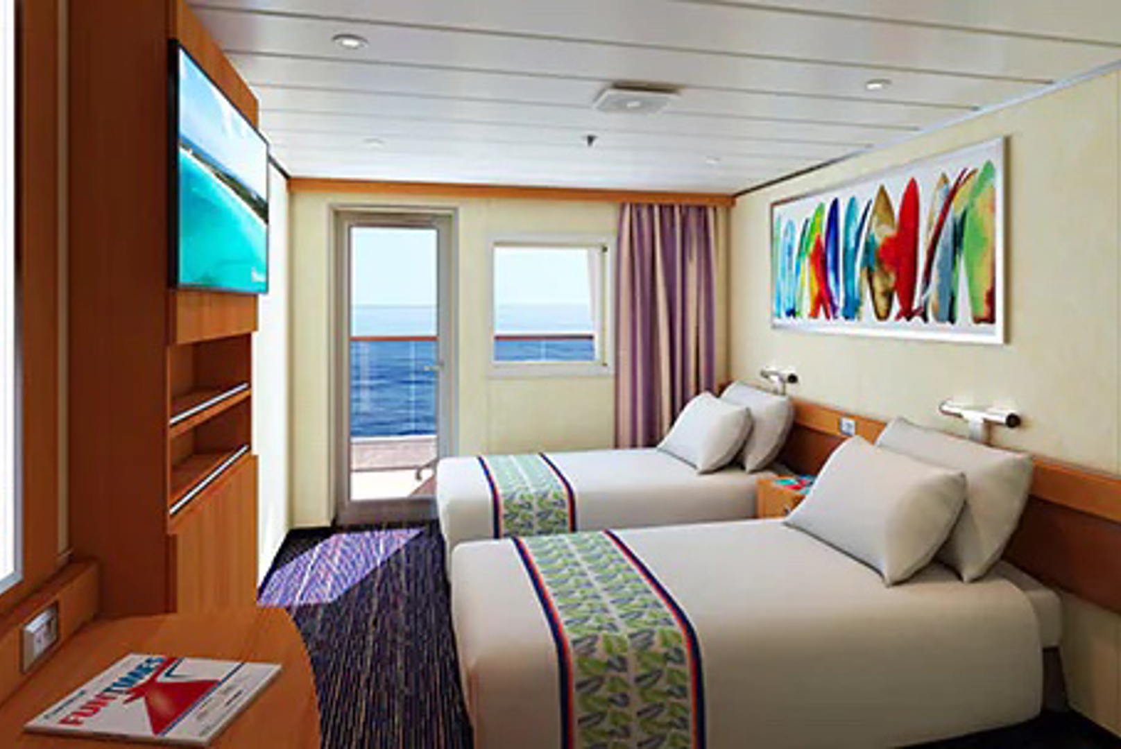 Aft-View Extended Balcony