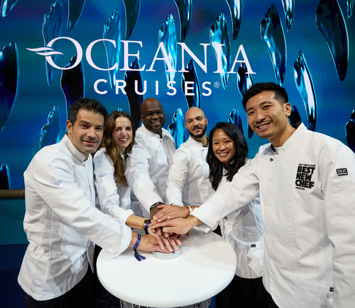 Oceania Allura Christening Best New Chefs  