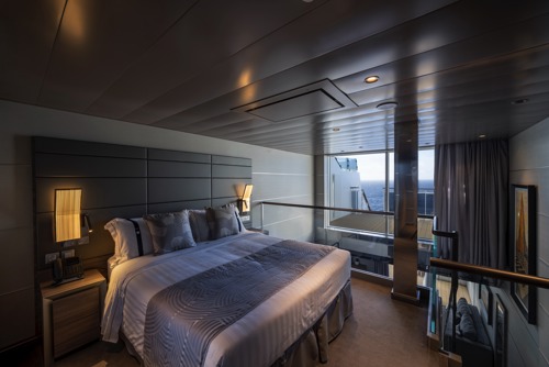 MSC Yacht Club Duplex Suite with Whirlpool Bath